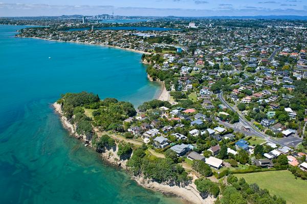 Auckland aerial view